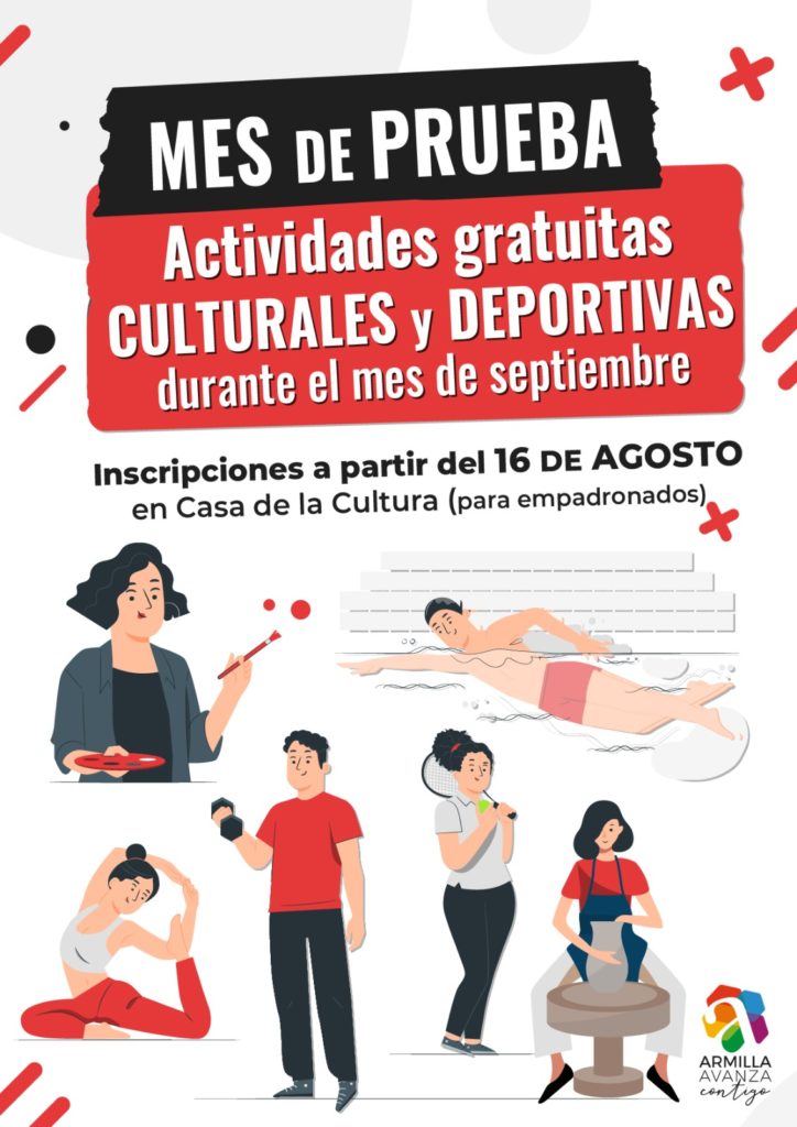 Mes De Prueba Actividades Gratuitas Culturales Y Deportivas En