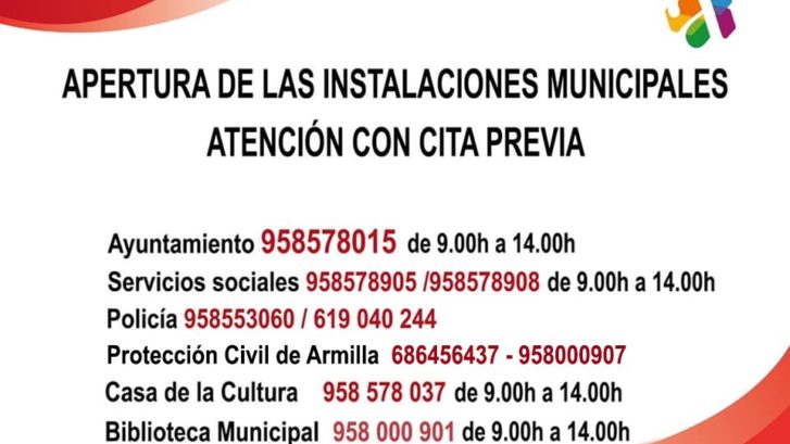 apertura centros cita previa