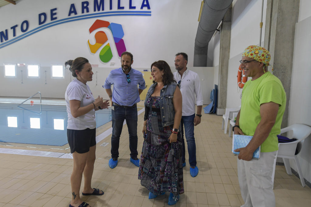 El Ayuntamiento de Armilla reabre la piscina municipal tras las obras de mejora y eficiencia energética