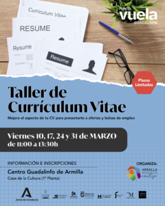 Cartel Taller CV