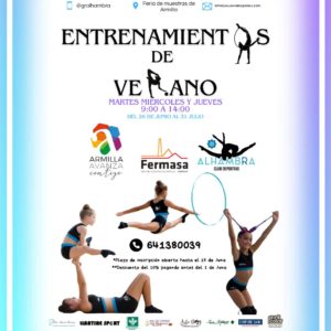 Entrenamientos Verano Gimnasia Ritmica