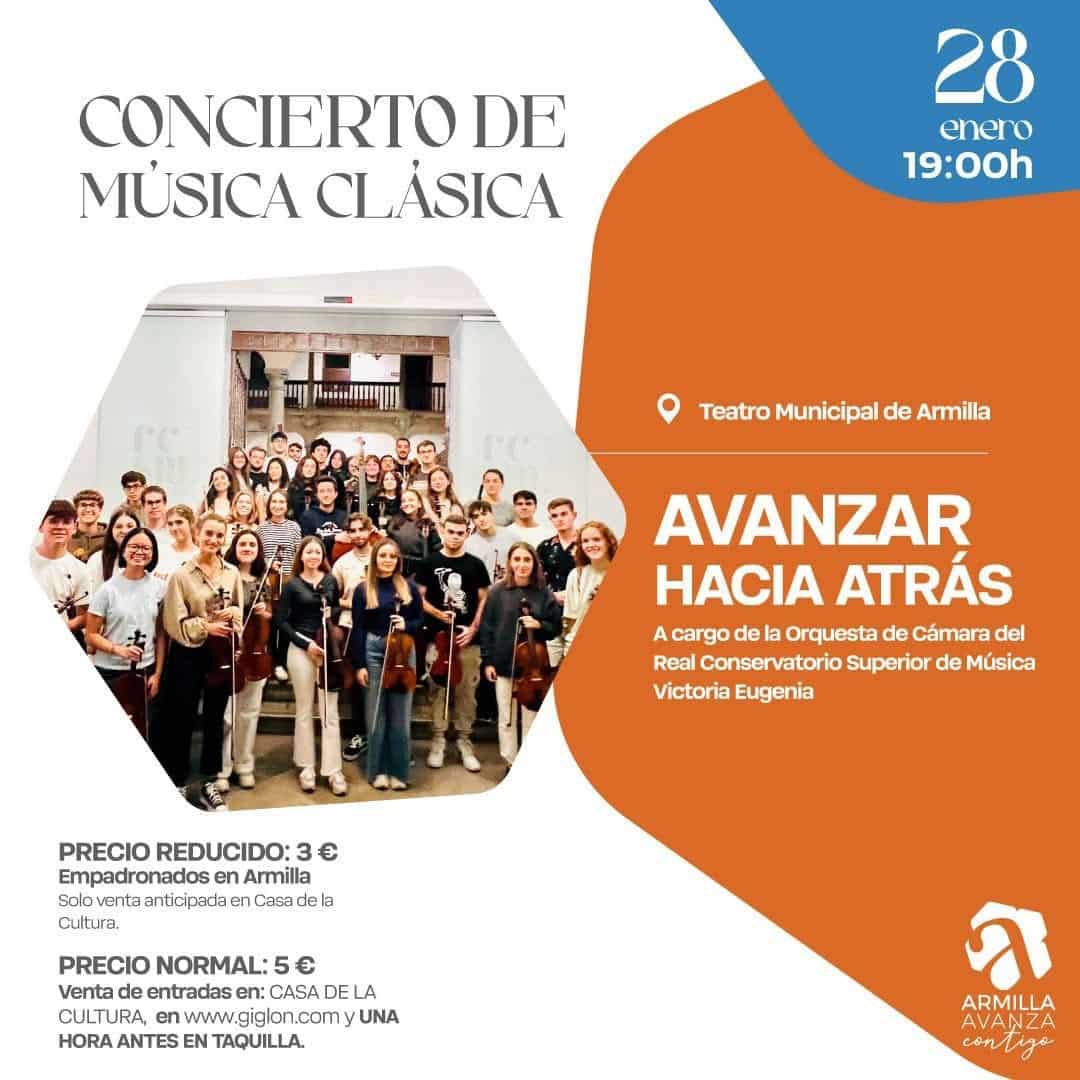 Concierto Avanzar Hacia Atrás