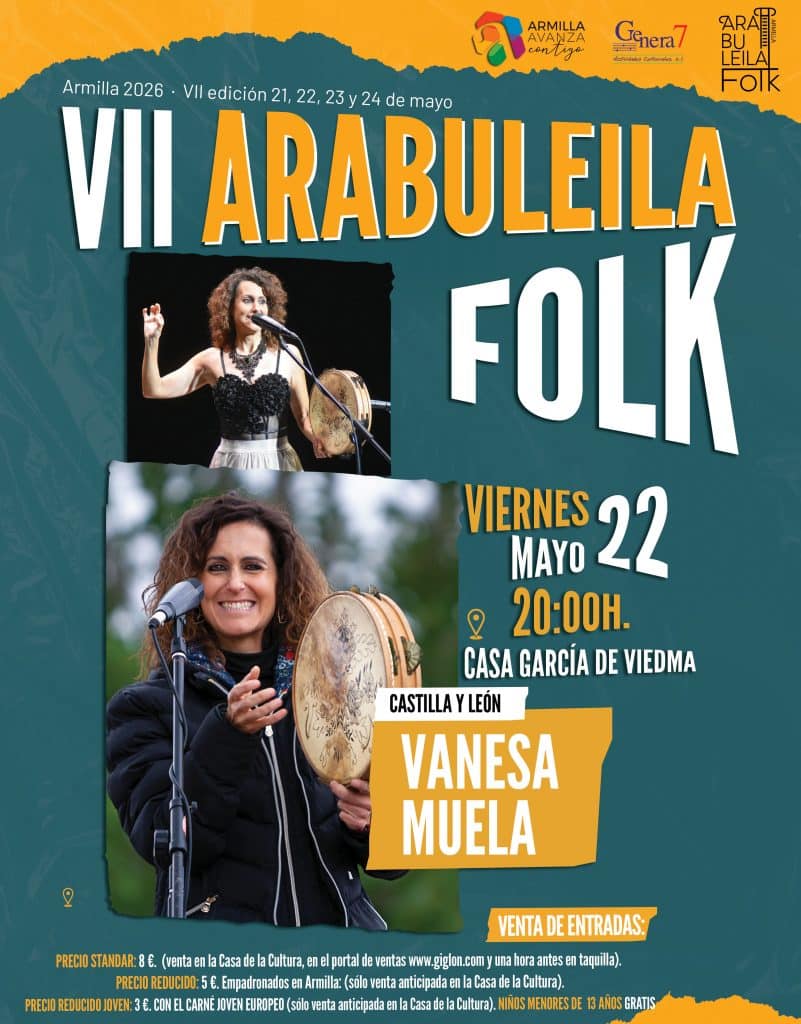 ARABULEILA FOLK 2026 Vanesa Muela