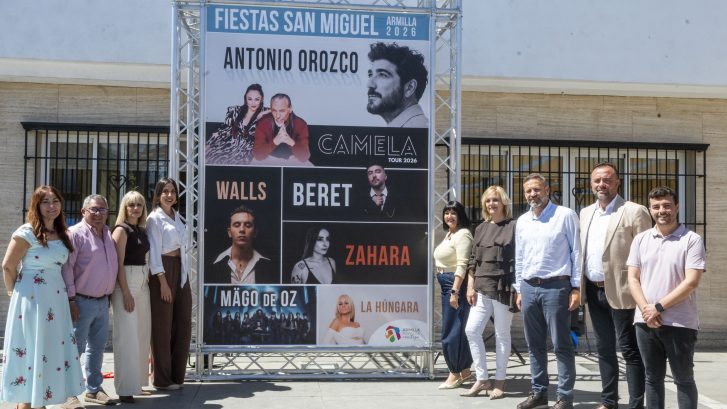 Cartel fiestas presentacion ultimas